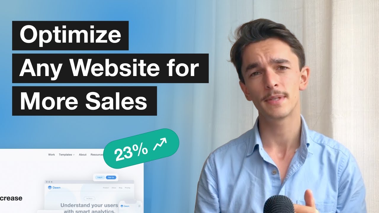 Optimize Any Website For More Sales in 2022