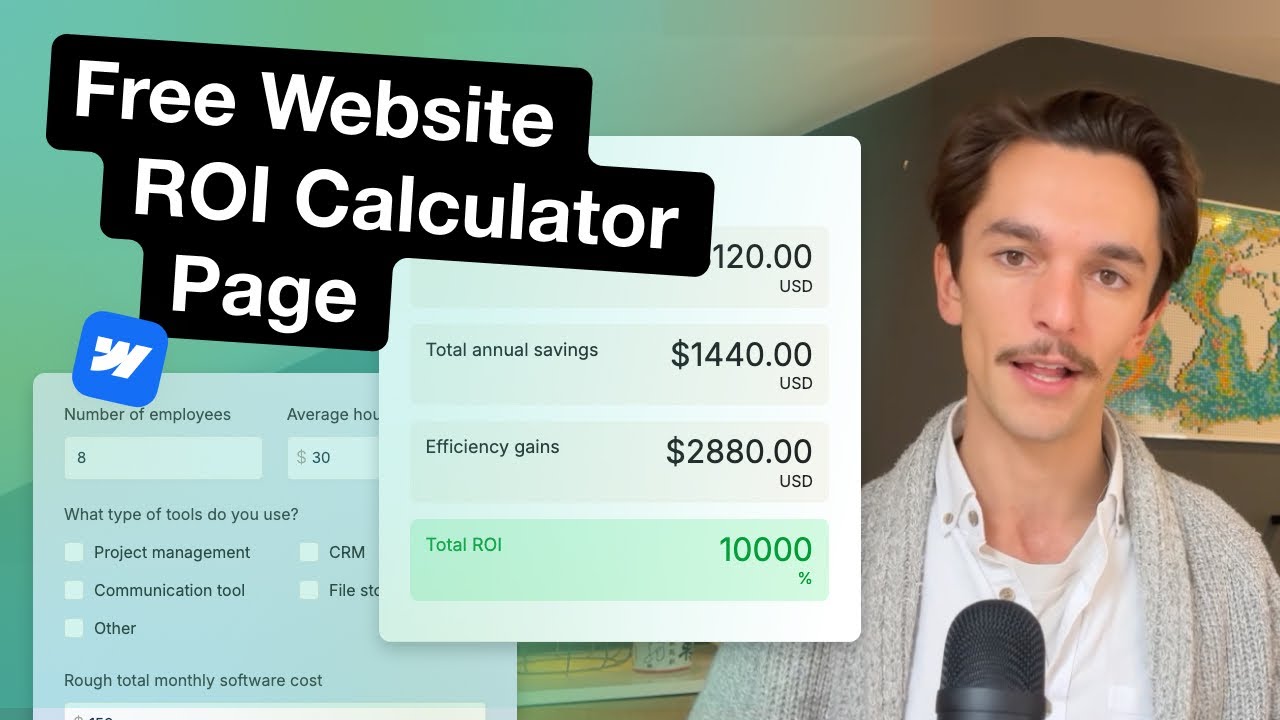 Show Customers ROI with a Website Calculator Page