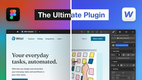Webflow Released Their Own Figma Plugin