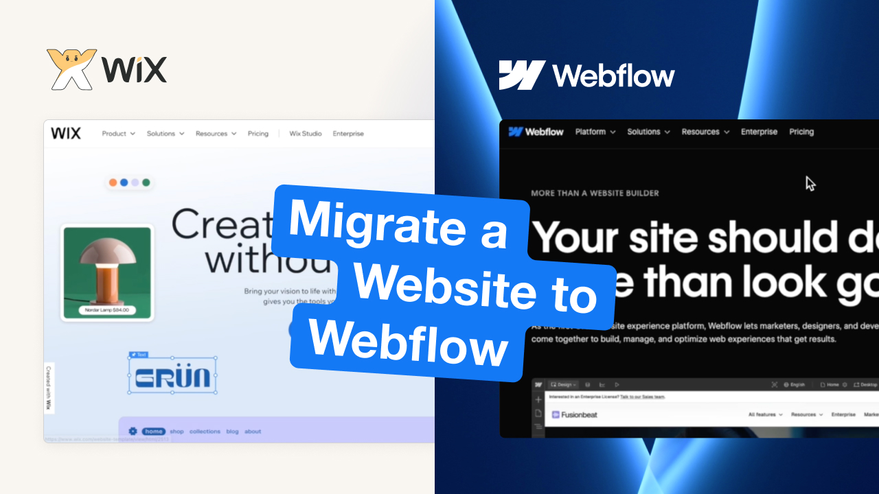 Website Migration to Webflow Guide 2025