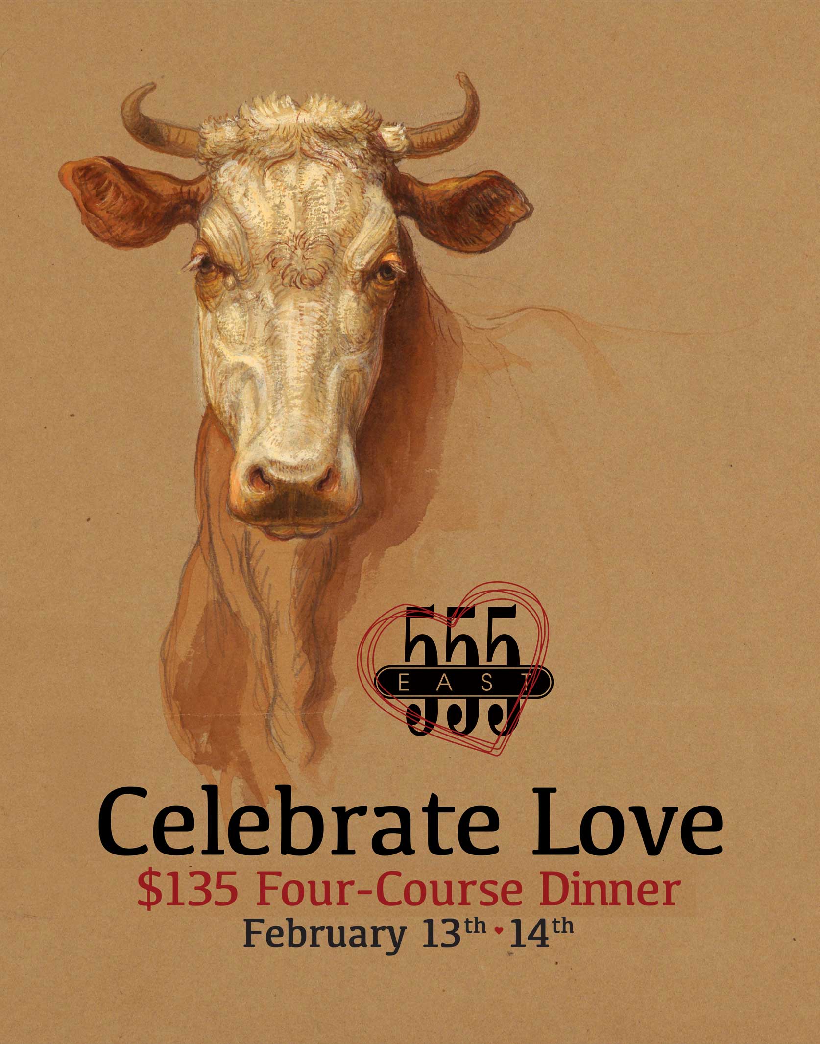 Valentine's Day | February 13th - 14th |  Four-Course Dinner