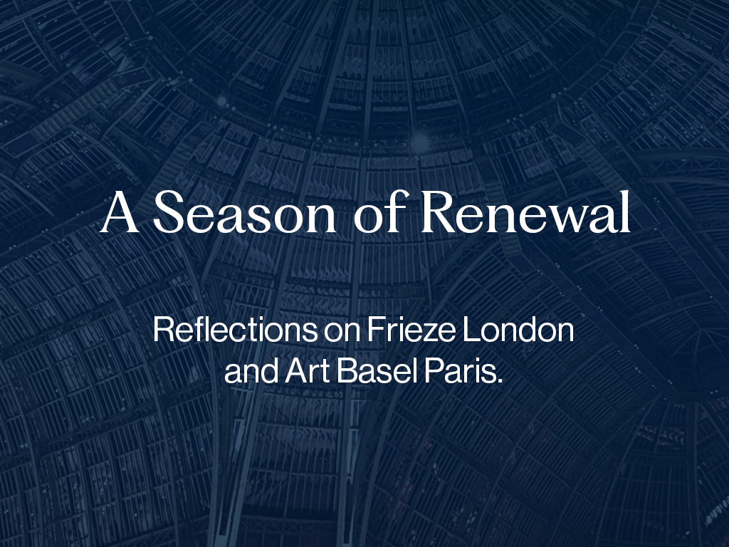 A Season of Renewal