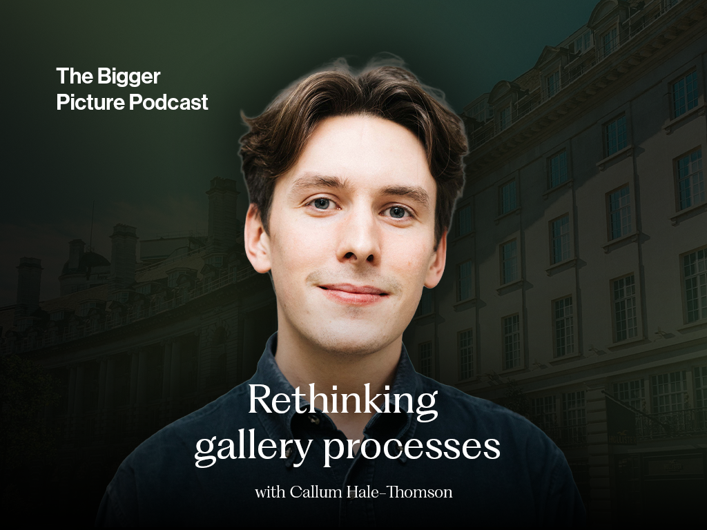 Rethinking gallery processes with Callum Hale-Thomson