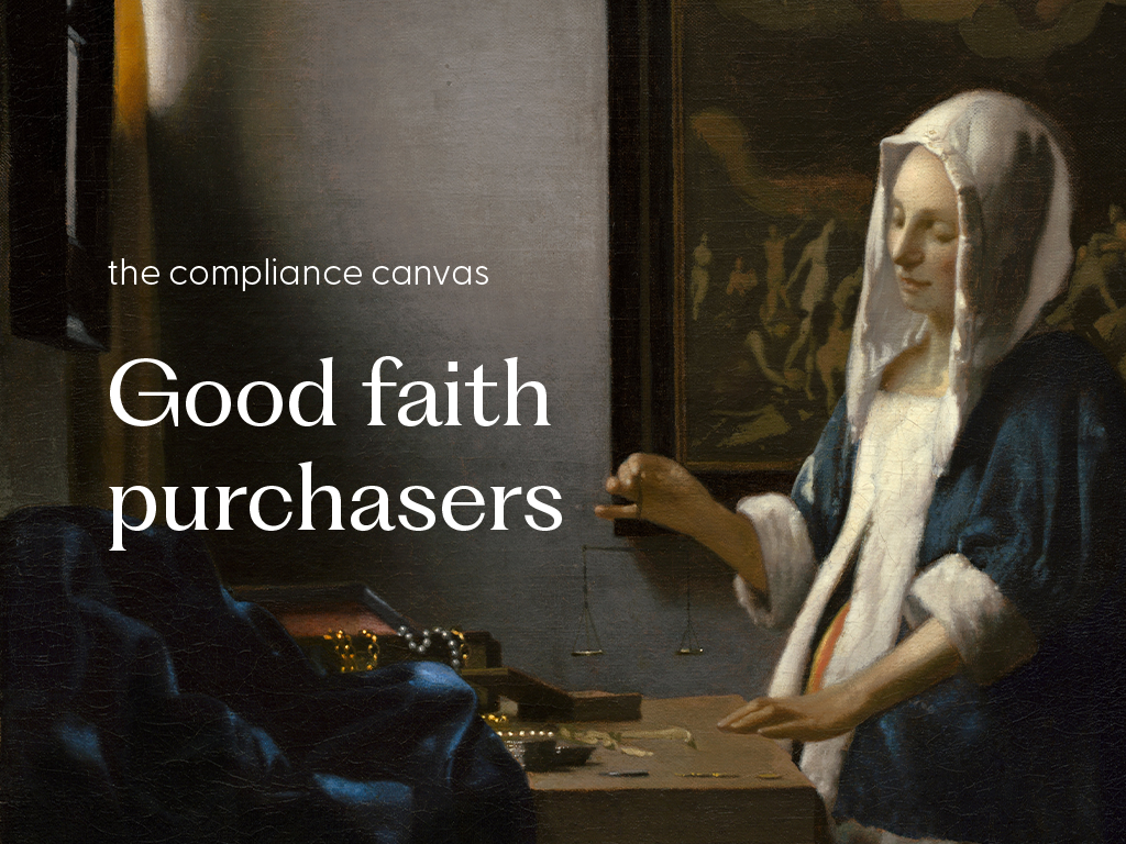 Jargon buster: ‘Good faith purchasers’