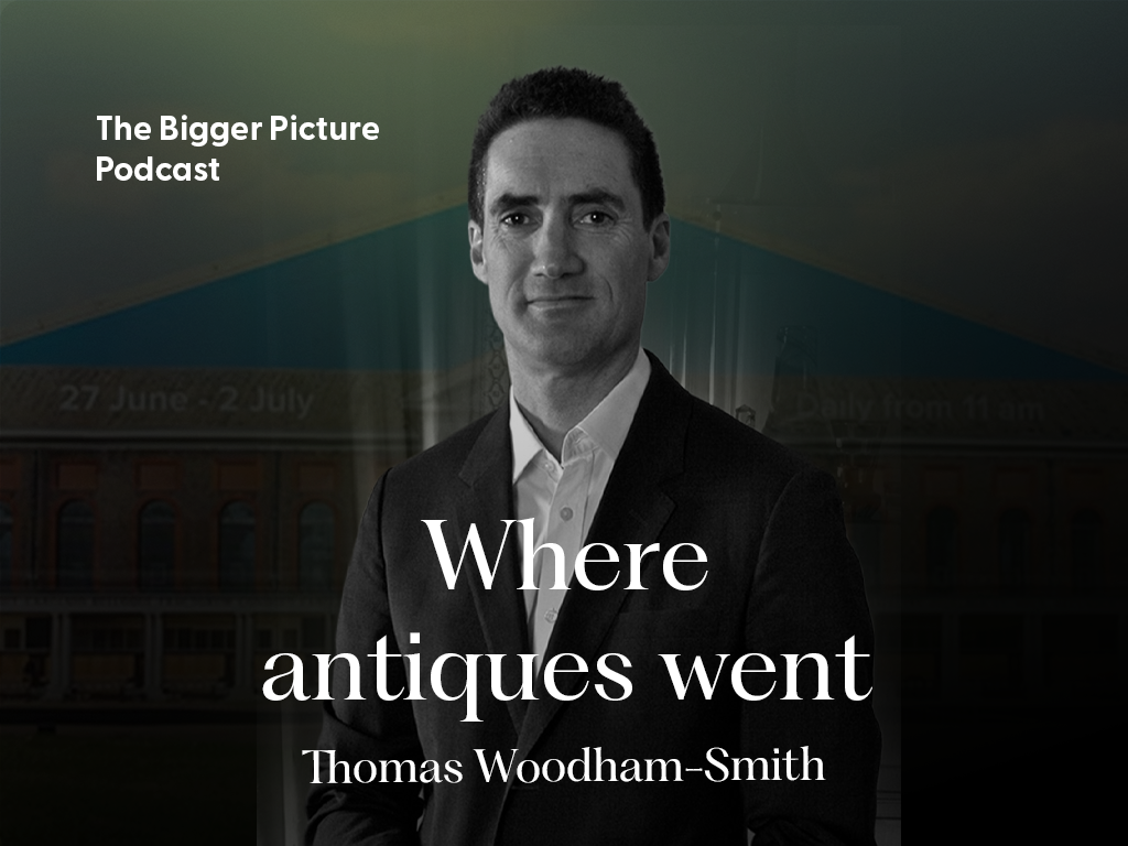Where antiques went with Thomas Woodham-Smith
