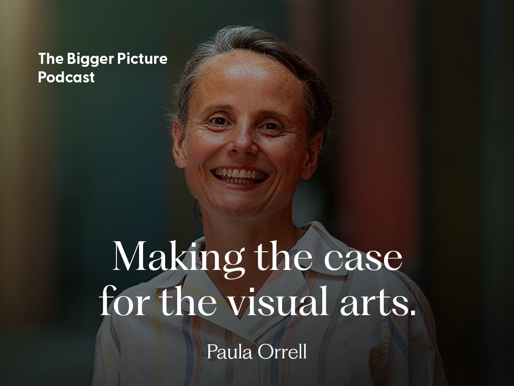 Making the case for the visual arts with Paula Orrell