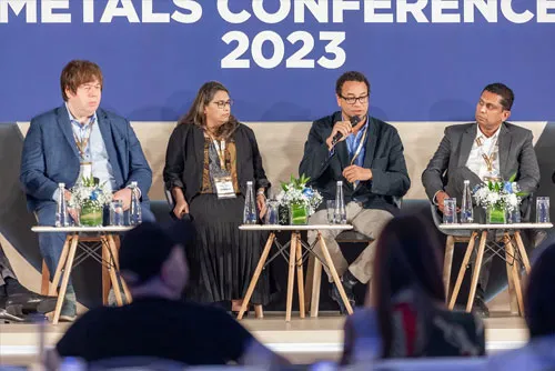 Panel at the 2023 Dubai Precious Metals Conference