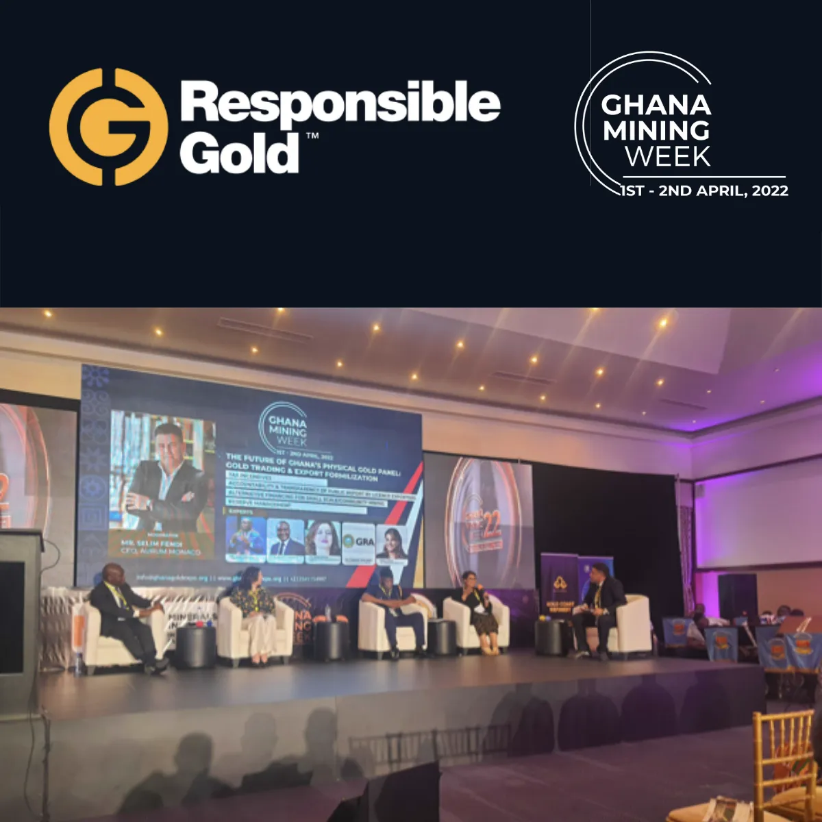 Panel on Ghana's physical gold trading at Ghana Mining Week 2022