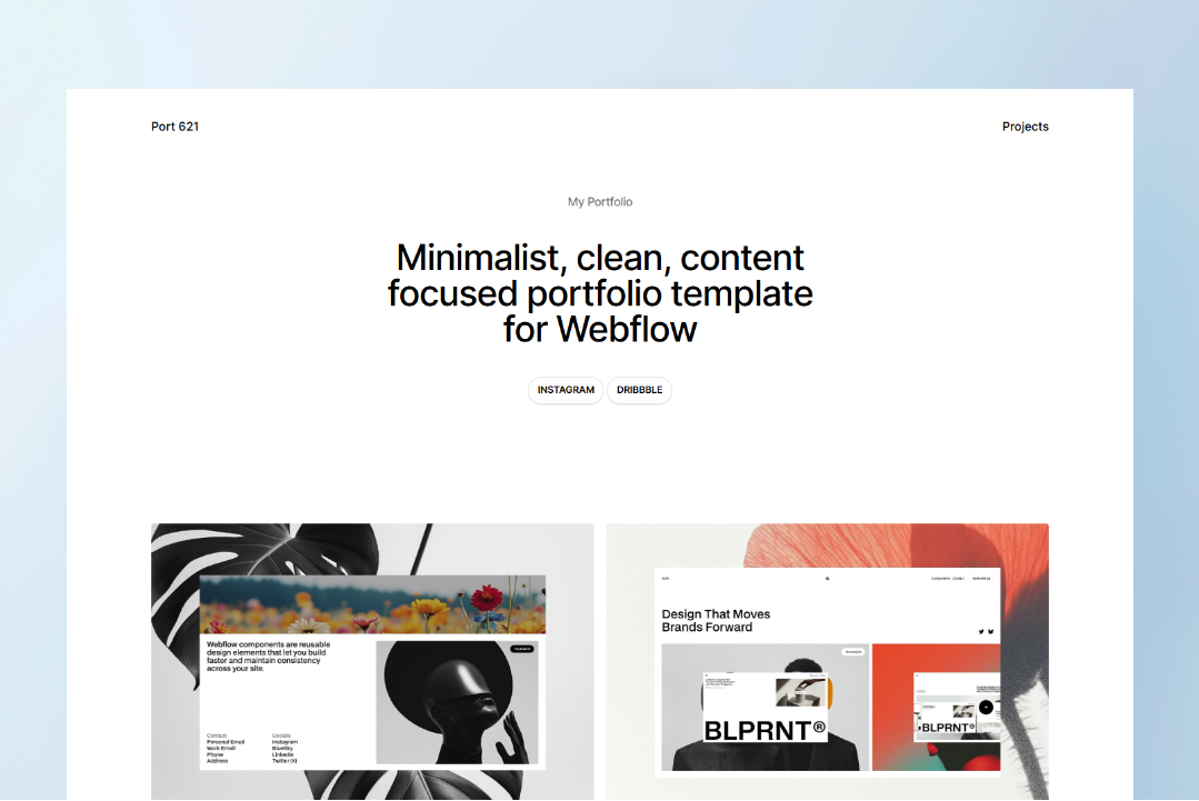 site profile thumbnail