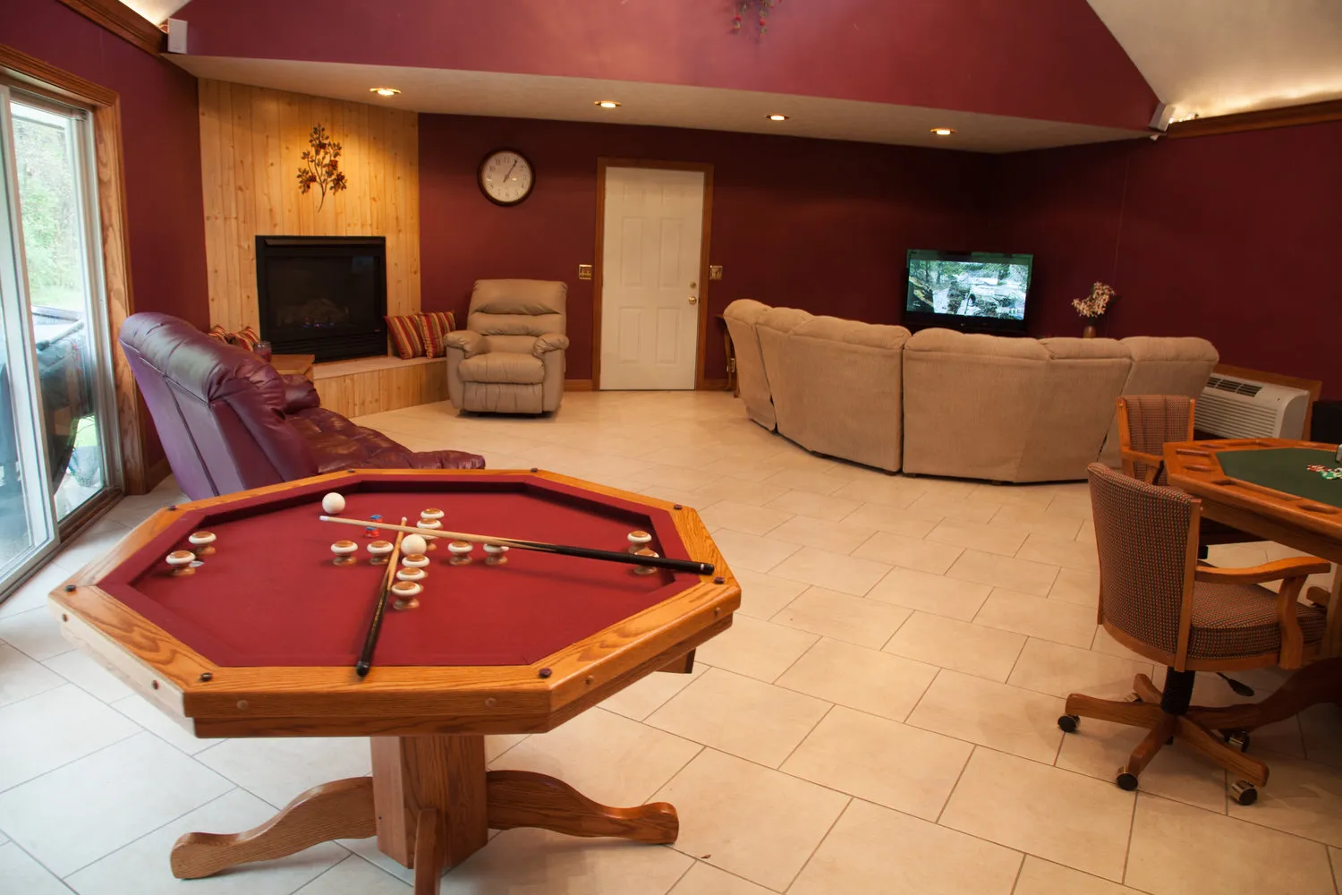 Inside the clubhouse at Serenity Springs.