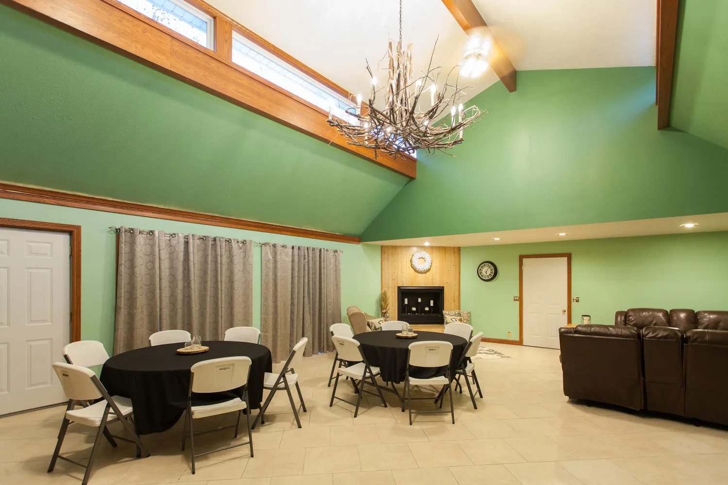 The club house at Serenity Springs.