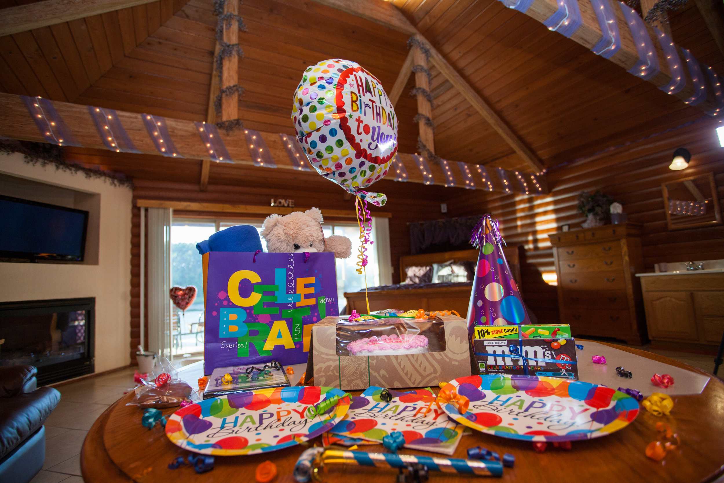 Birthday add-on package from Serenity Springs.