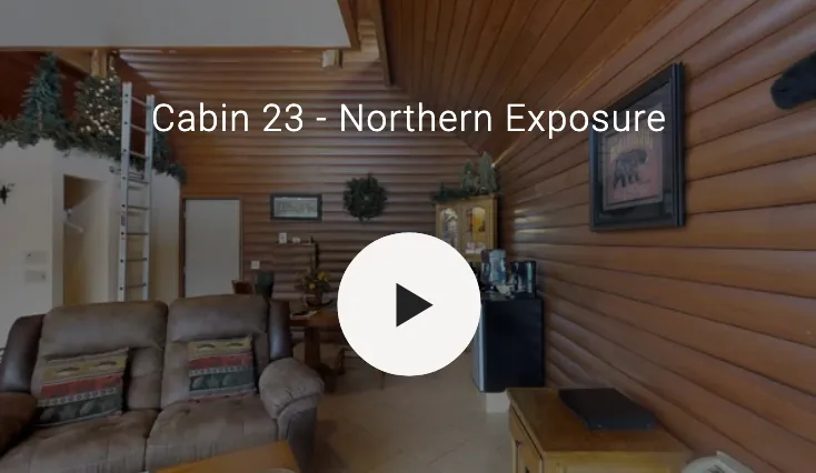 3D video of cabin interior