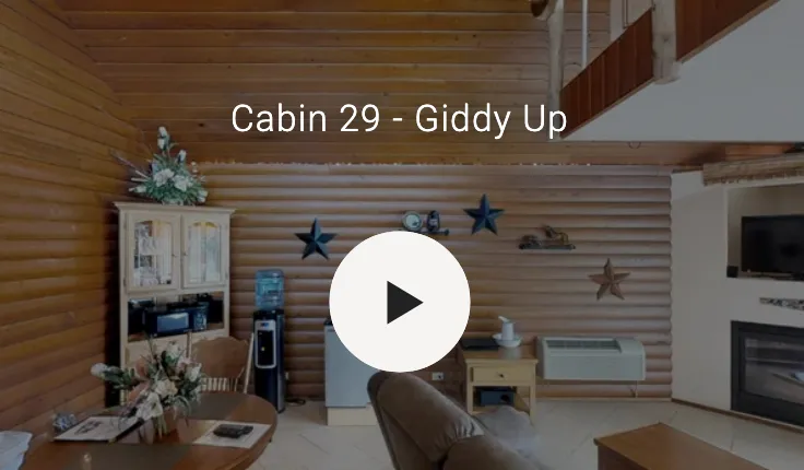 3D video of cabin interior
