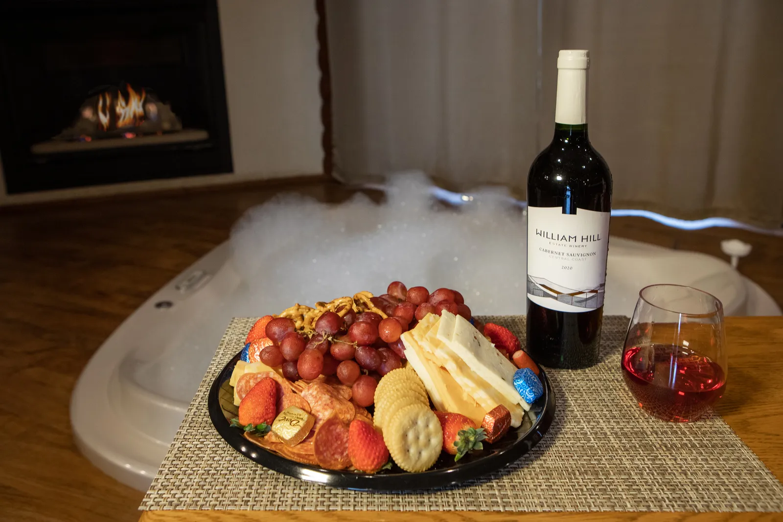 wine and cheese package serenity springs