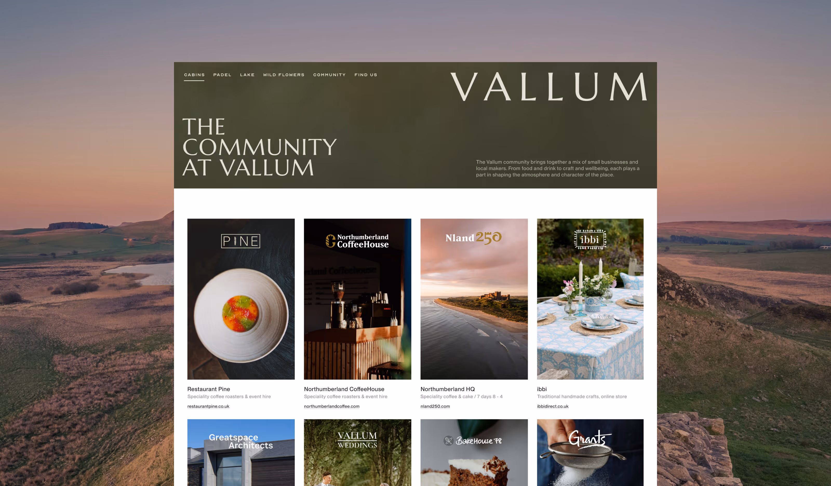 Vallum community page