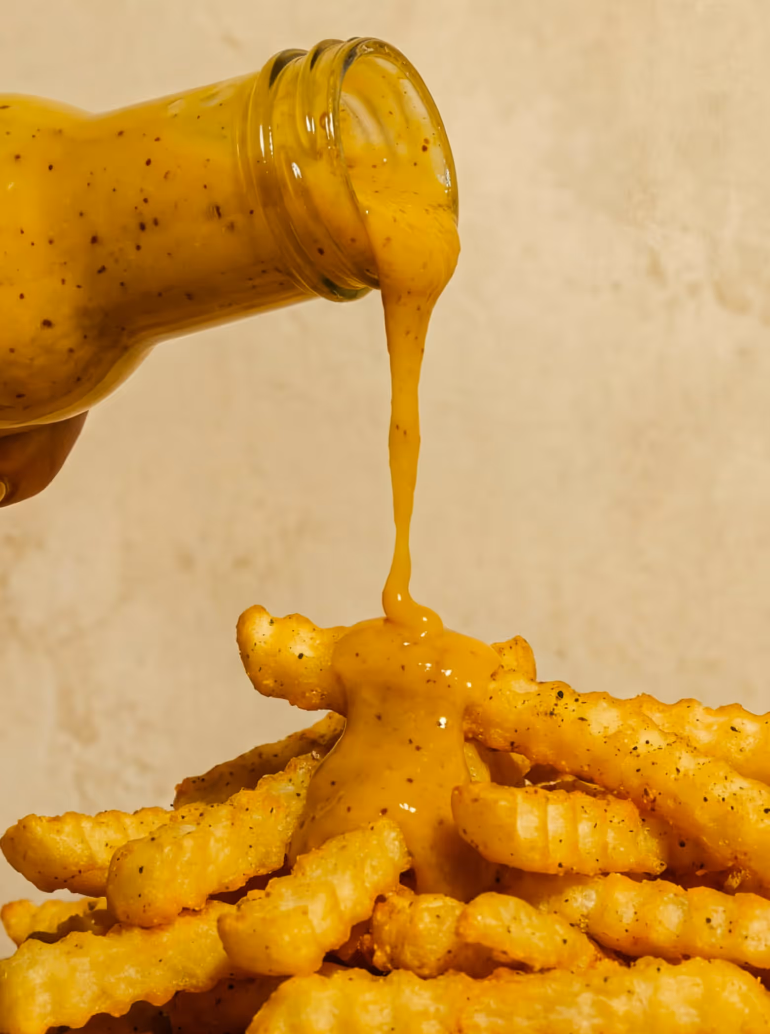 Gut and Glory Sauce on Chips