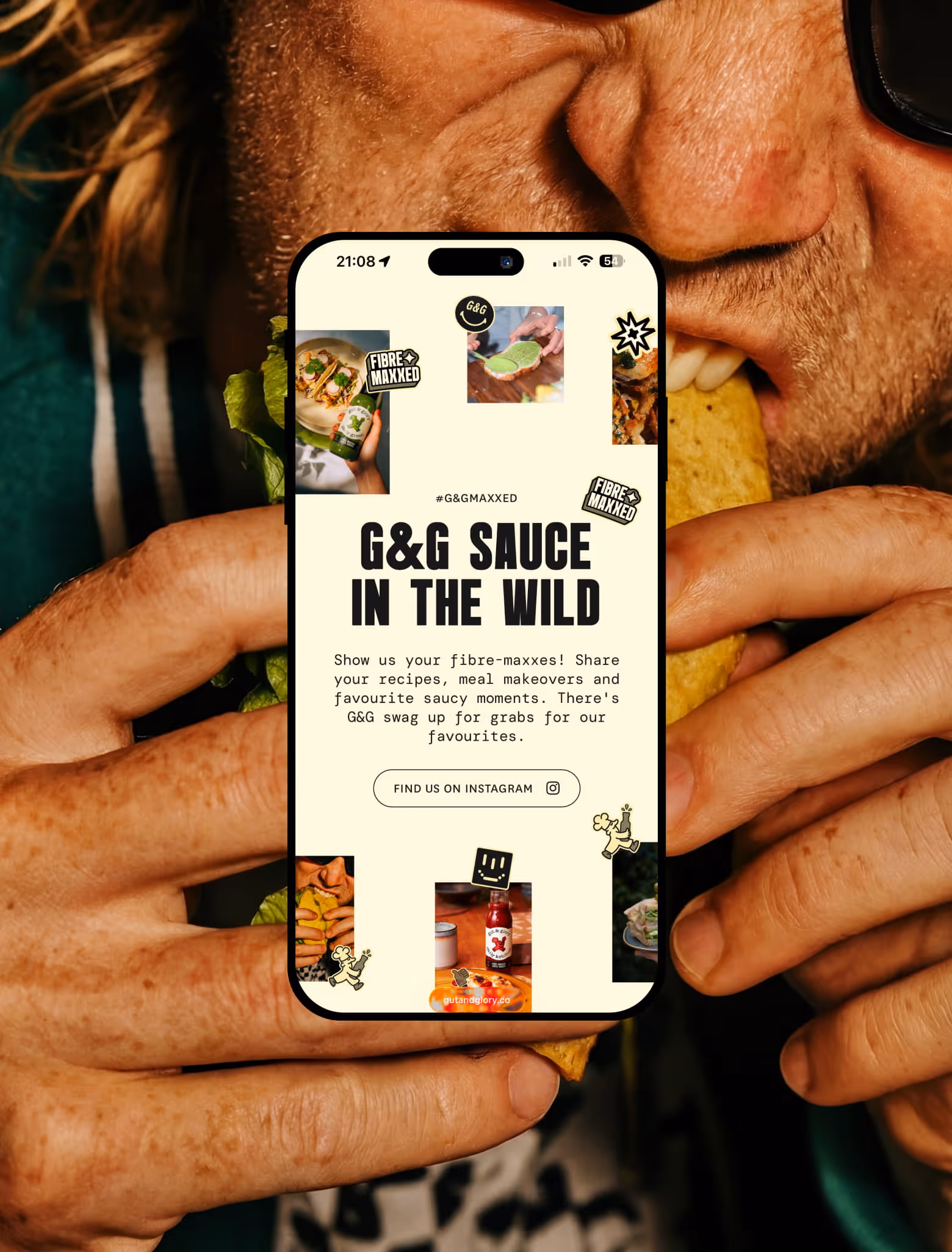 Gut and Glory Sauce in the wild