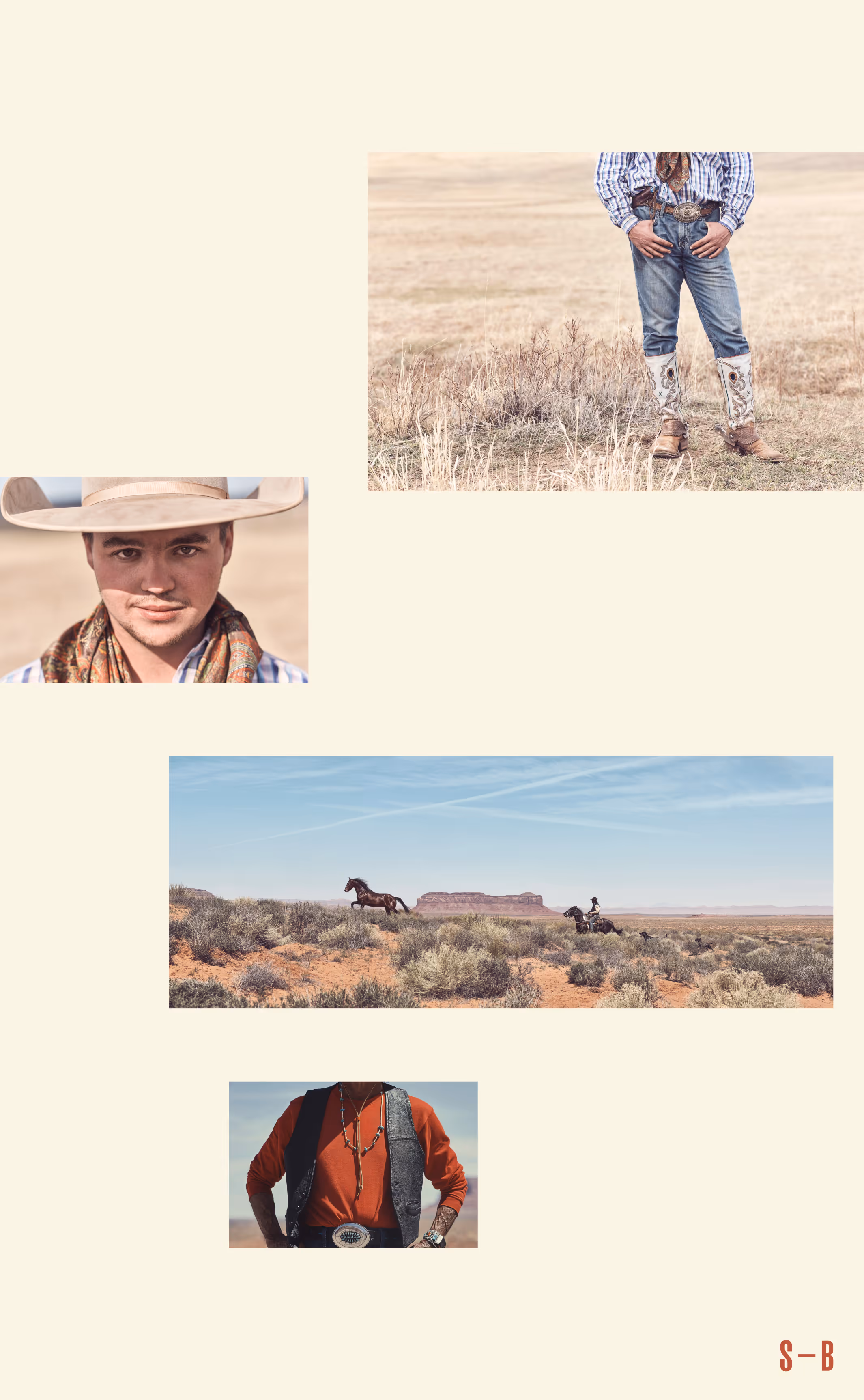 Sam Bénard Photography grid layout design