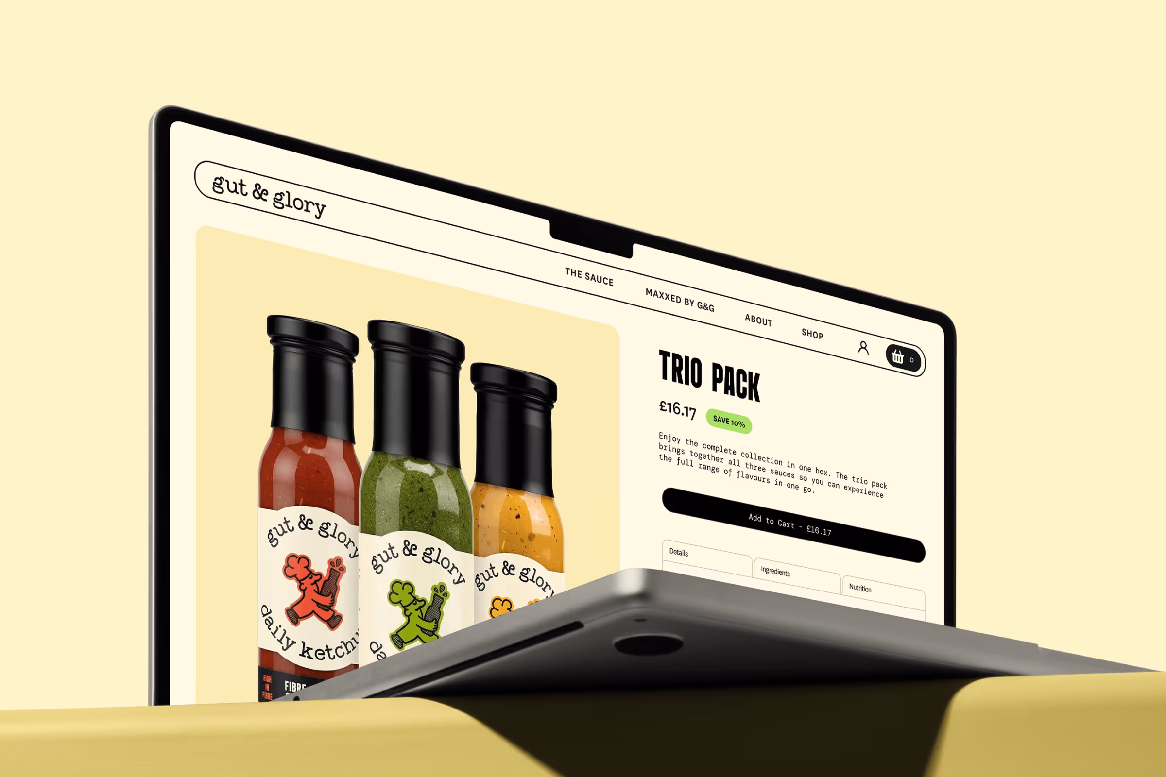 Gut and Glory website project