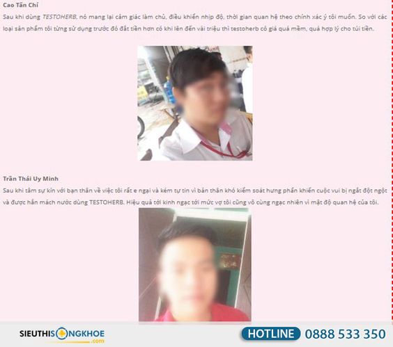 Testoherb [Chính Hãng] {790.000vnđ}- Khôi Phục Sinh Lực Cho Nam Giới