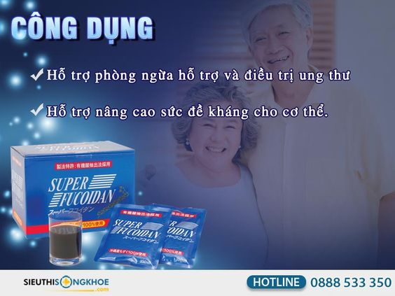 Super Fucoidan [Chính Hãng]{5.900.000vnđ} - Nước Hỗ Trợ Trị Ung Thư