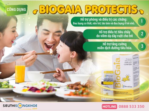 Biogaia Protectis [Chính Hãng]{395.000 vnđ} - Hỗ Trợ Tiêu Hóa Cho Trẻ