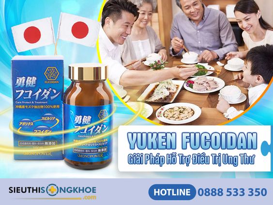 Yuken Fucoidan [Chính Hãng]{3.850.000vnđ}- Hỗ Trợ Điều Trị Ung Thư