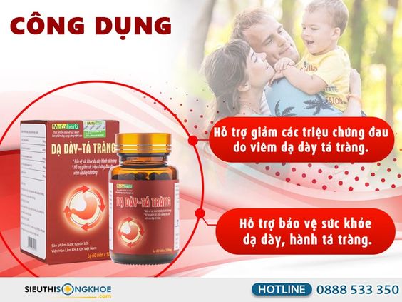 Dạ Dày Tá Tràng Metaherb [Chính Hãng]{560.000vnđ}- Giảm Viêm Dạ Dày