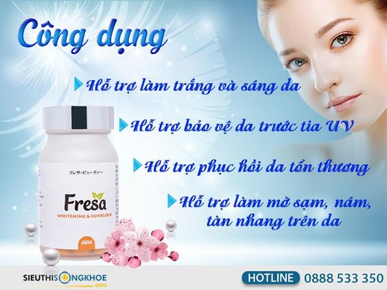 Fresa 2020 [Chính Hãng]{1.560.000 vnđ}-Cho Làn Da Trắng Sáng An Toàn