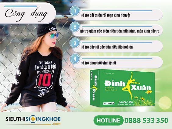 Đỉnh Xuân - Viên Uống Hỗ Trợ Sinh Lý & Cân Bằng Nội Tiết Tố Nữ