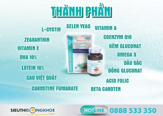 Vương Nhãn Quang - Viên Uống Hỗ Trợ Bồi Bổ Mắt Sáng Tinh Anh