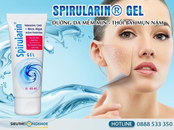 Spirularin GEL - Gel Dưỡng Da - Duy Trì Mềm Mịn - Duy Trì Sức Sốn