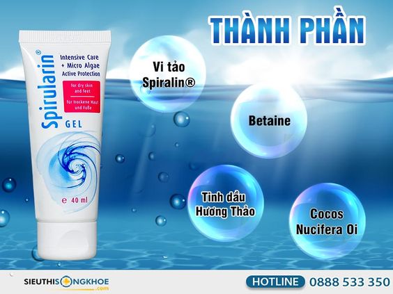 Spirularin GEL - Gel Dưỡng Da - Duy Trì Mềm Mịn - Duy Trì Sức Sốn