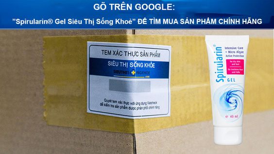 Spirularin GEL - Gel Dưỡng Da - Duy Trì Mềm Mịn - Duy Trì Sức Sốn