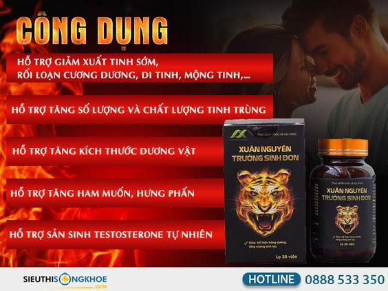 Xuân Nguyên Trường Sinh Đơn [Chính Hãng] {450.000vnđ}- Tăng Sinh Lý