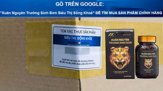 Xuân Nguyên Trường Sinh Đơn [Chính Hãng] {450.000vnđ}- Tăng Sinh Lý