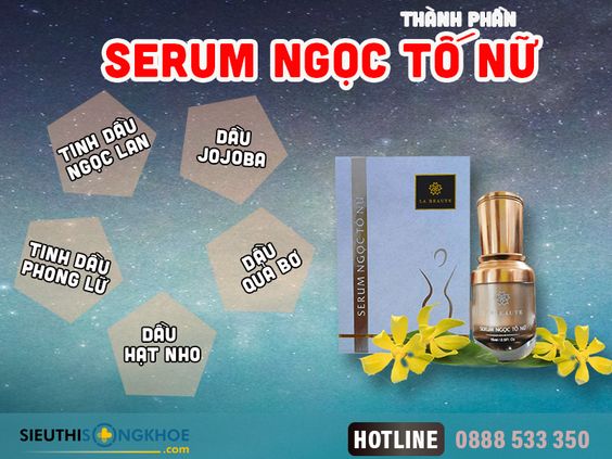 Serum Ngọc Tố Nữ [Chính Hãng]{650.000vnđ}- Tăng Kích Thước Vòng 1