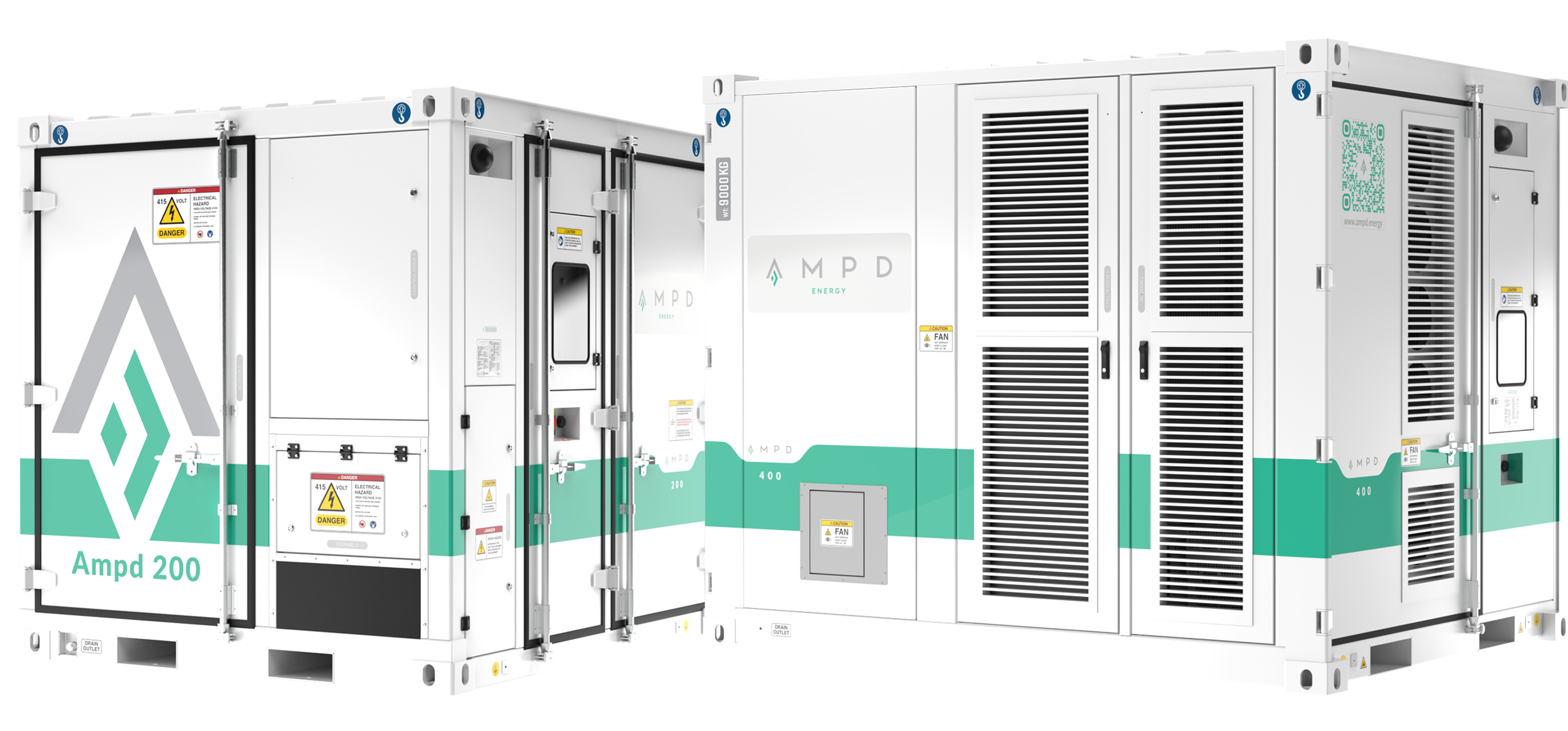 Ampd 200 container batteries