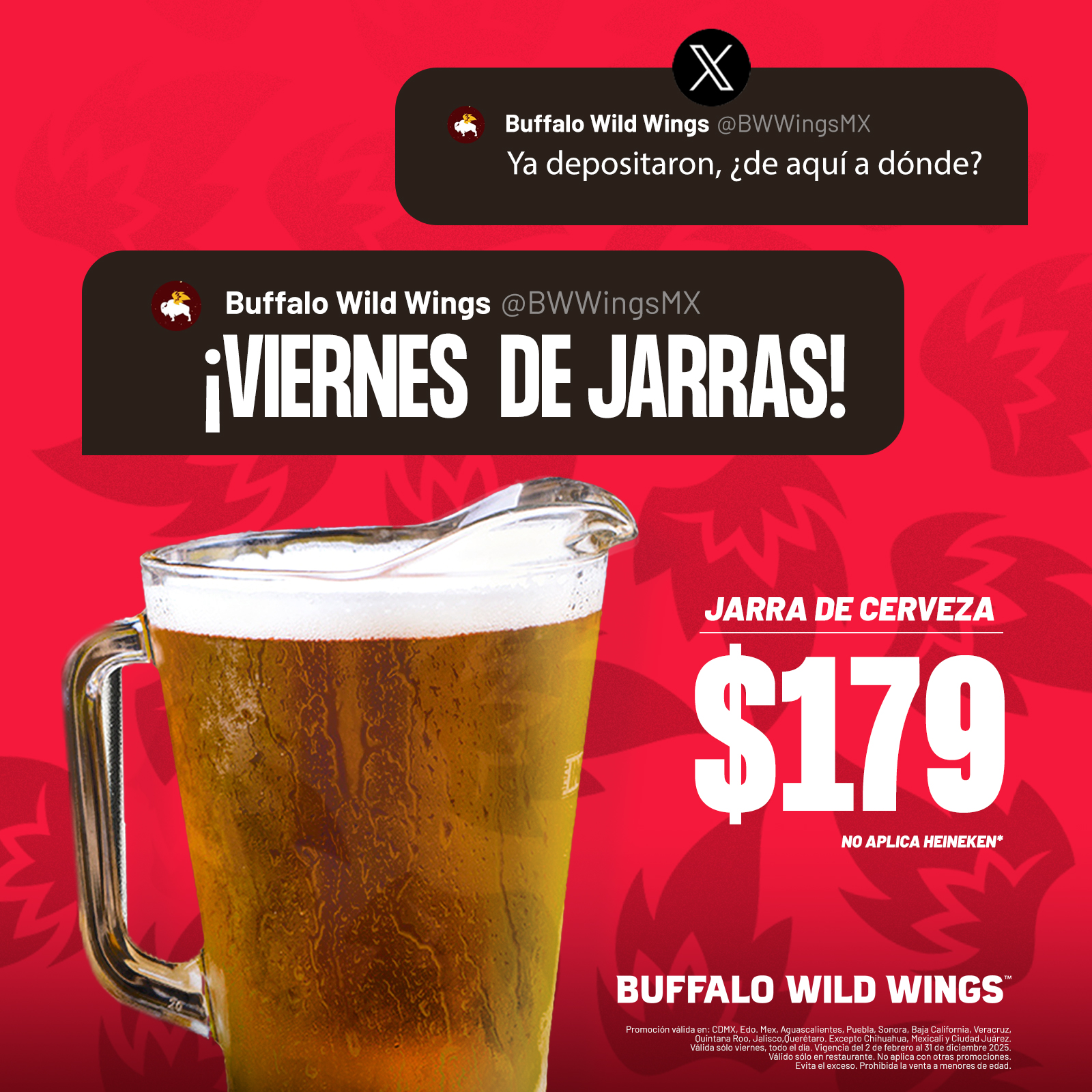 promociones buffalo wild wings