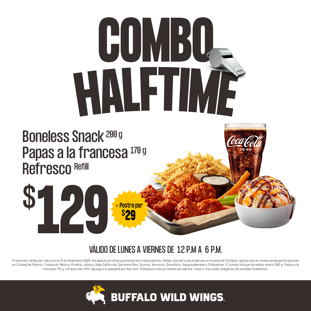promociones buffalo wild wings