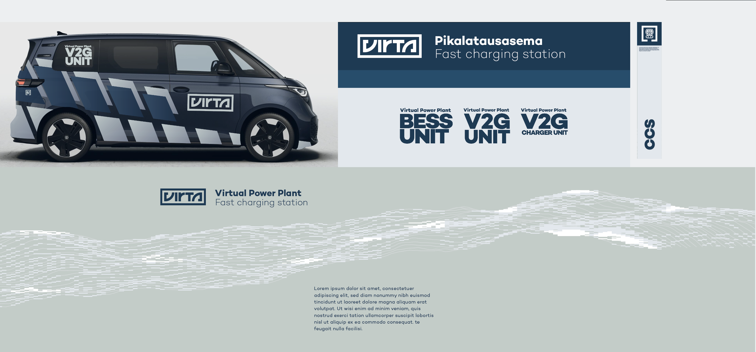 Kuvakaappaus Jukran suunnitteleman DOOH-mainoksen alusta. Kuvassa näkyy turkoosiksi värimääritelty räjähdys ja Ruisrockin warpattu logo.