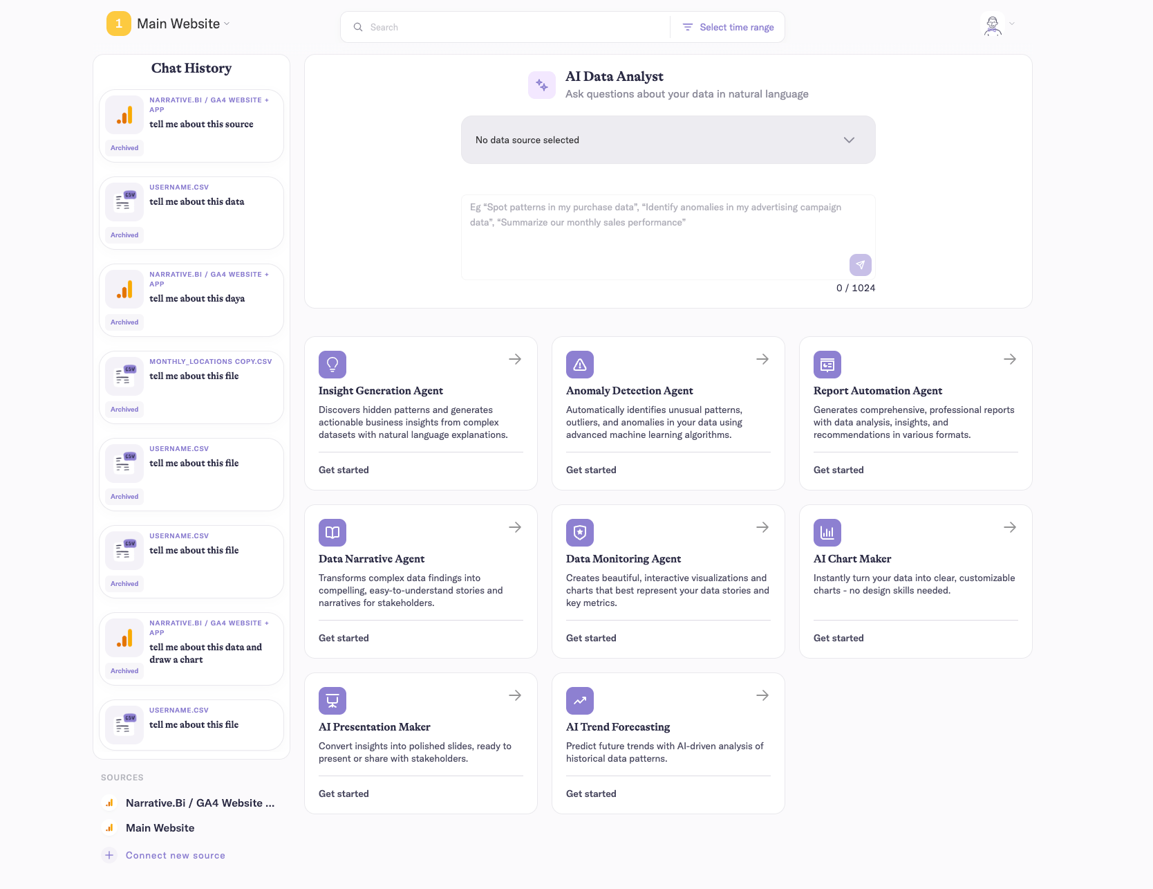 AI Data Analyst Workflows