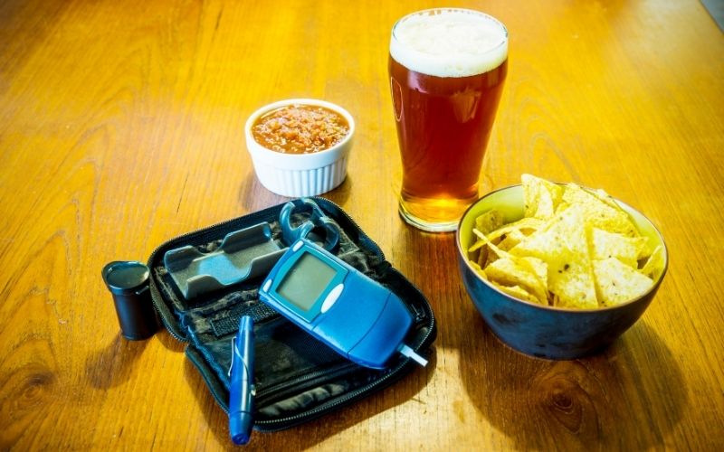 drinking beer with diabetes