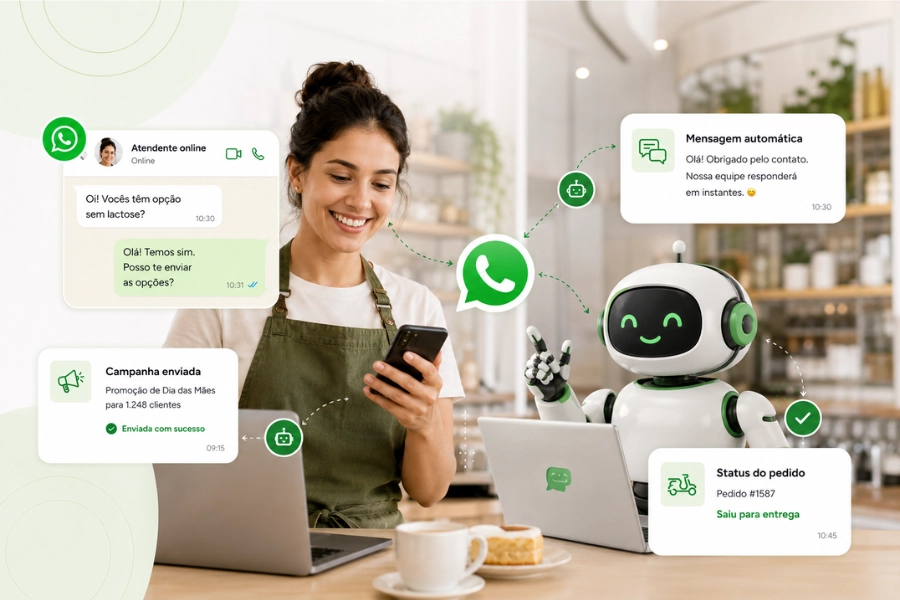 WhatsApp API CoExistência: como usar atendimento e automações no mesmo número