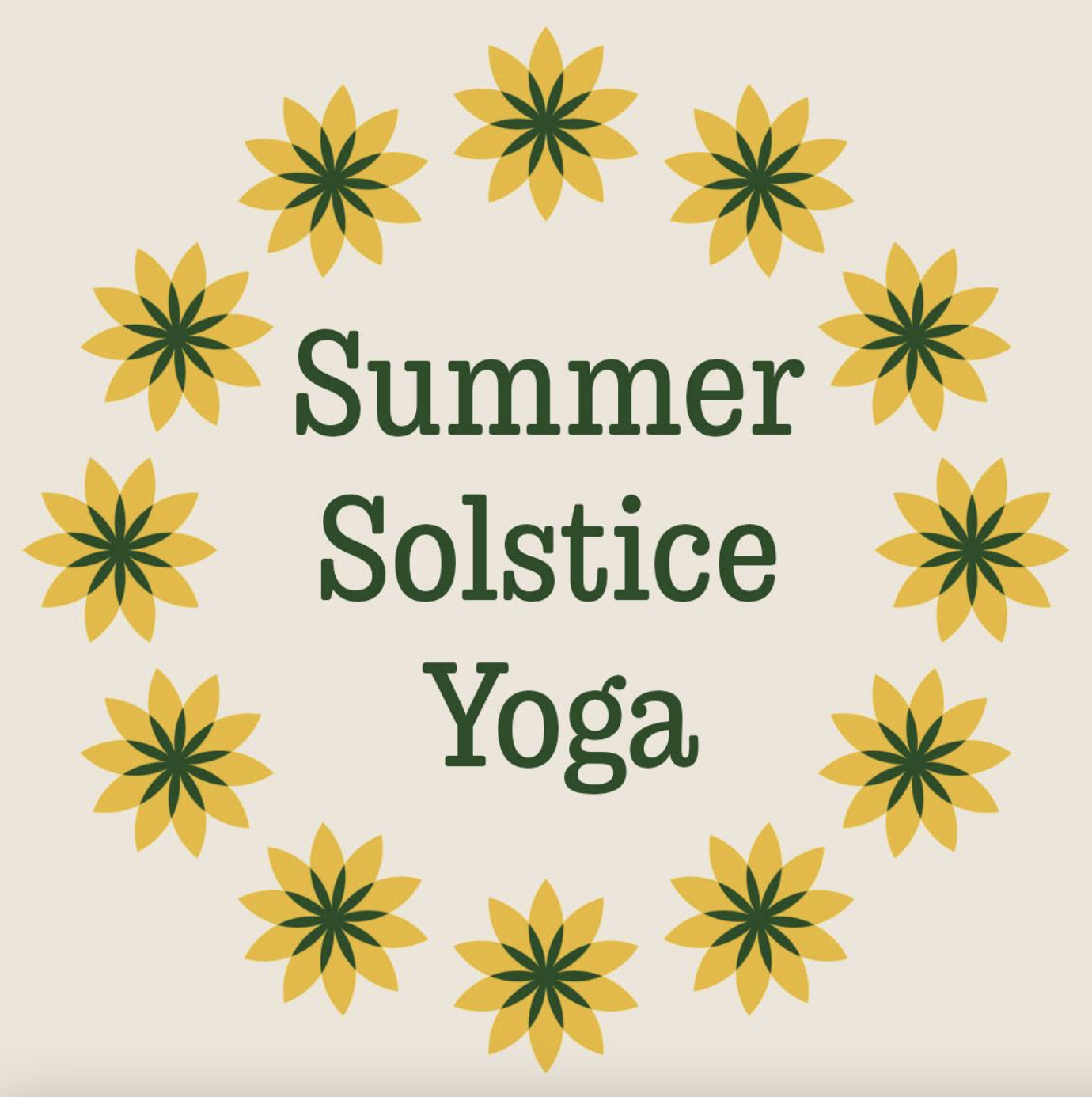 Summer Solstice Yoga 