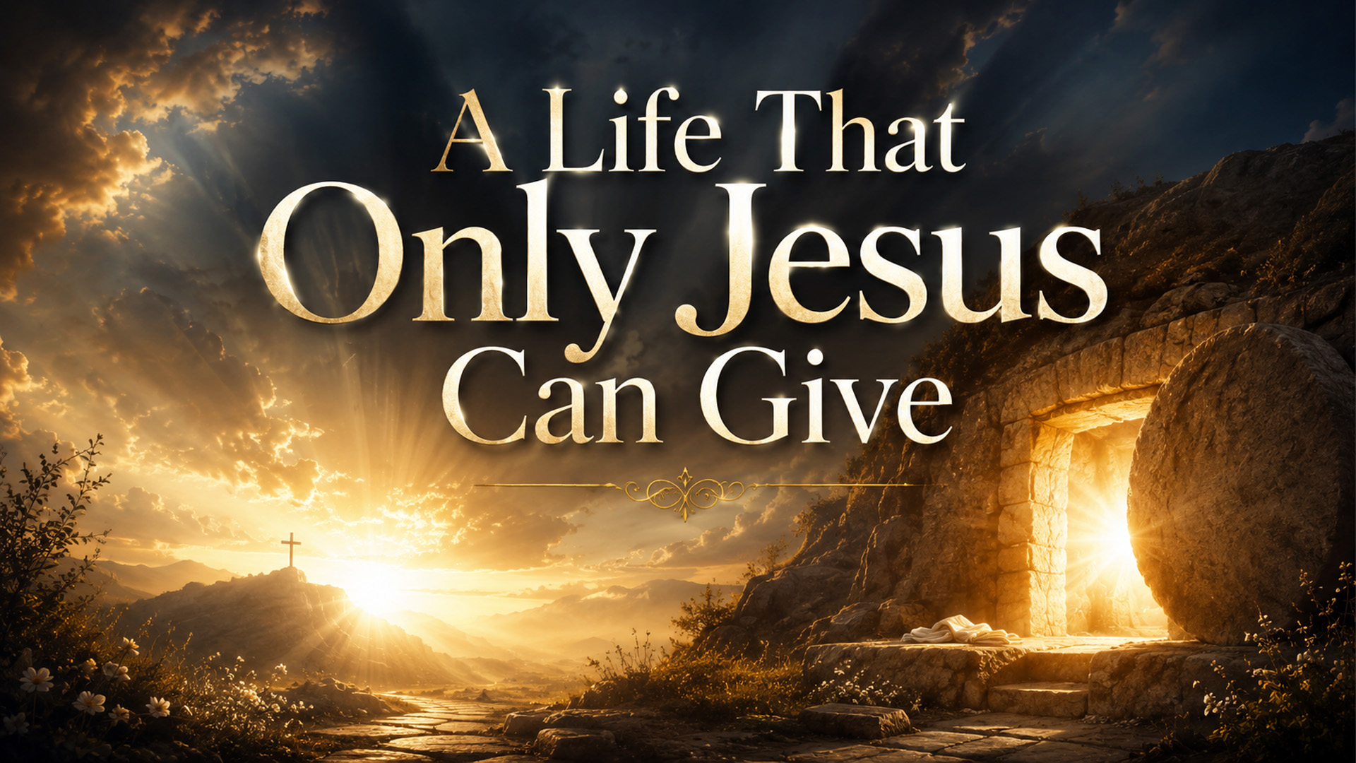 A Life That Only Jesus Can Give