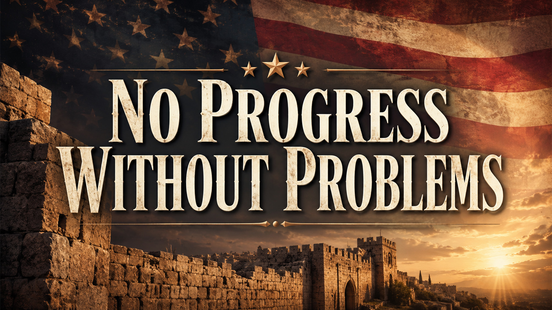 No Progress Without Problems