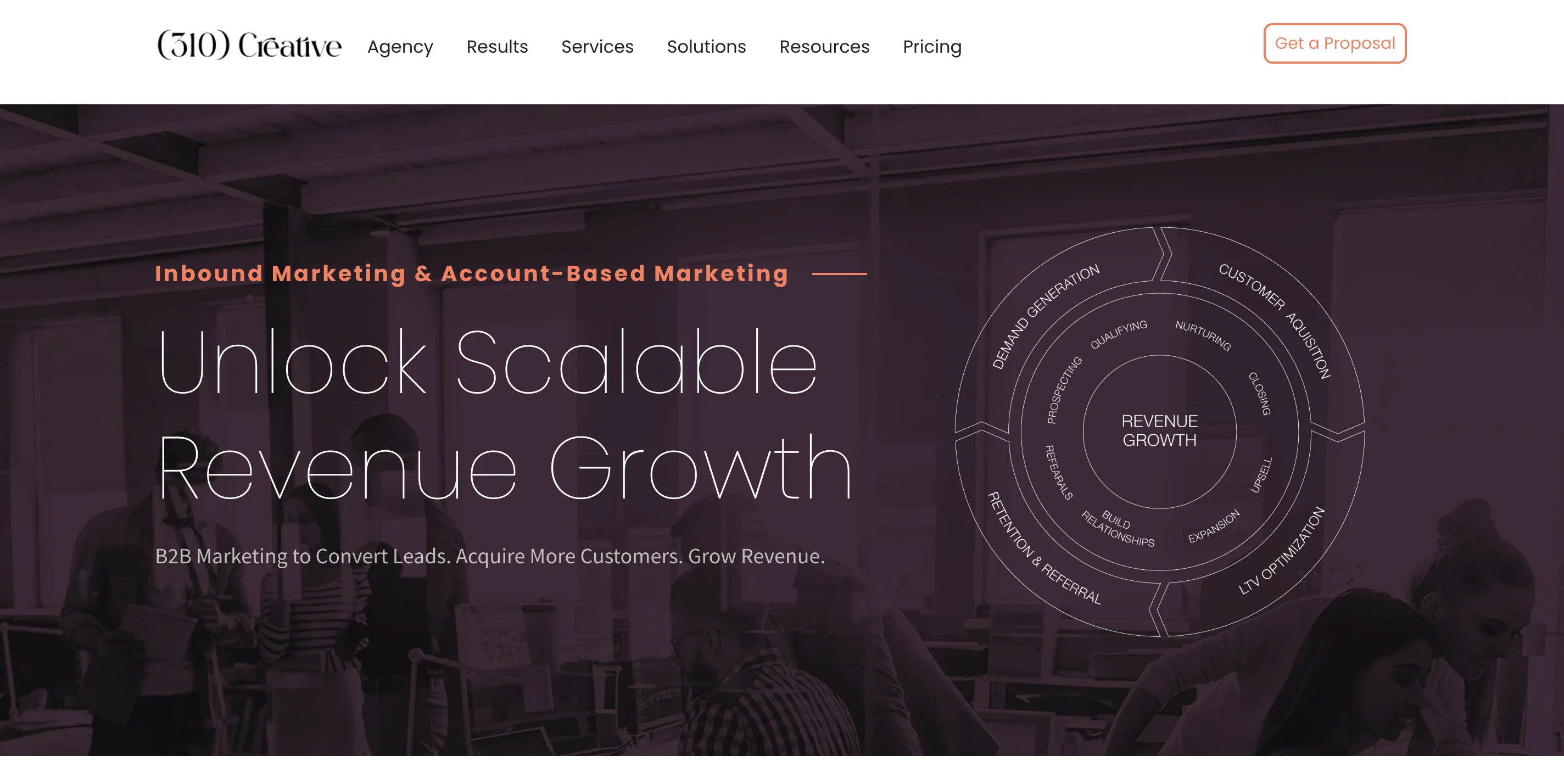 Screenshot of 310 Creative