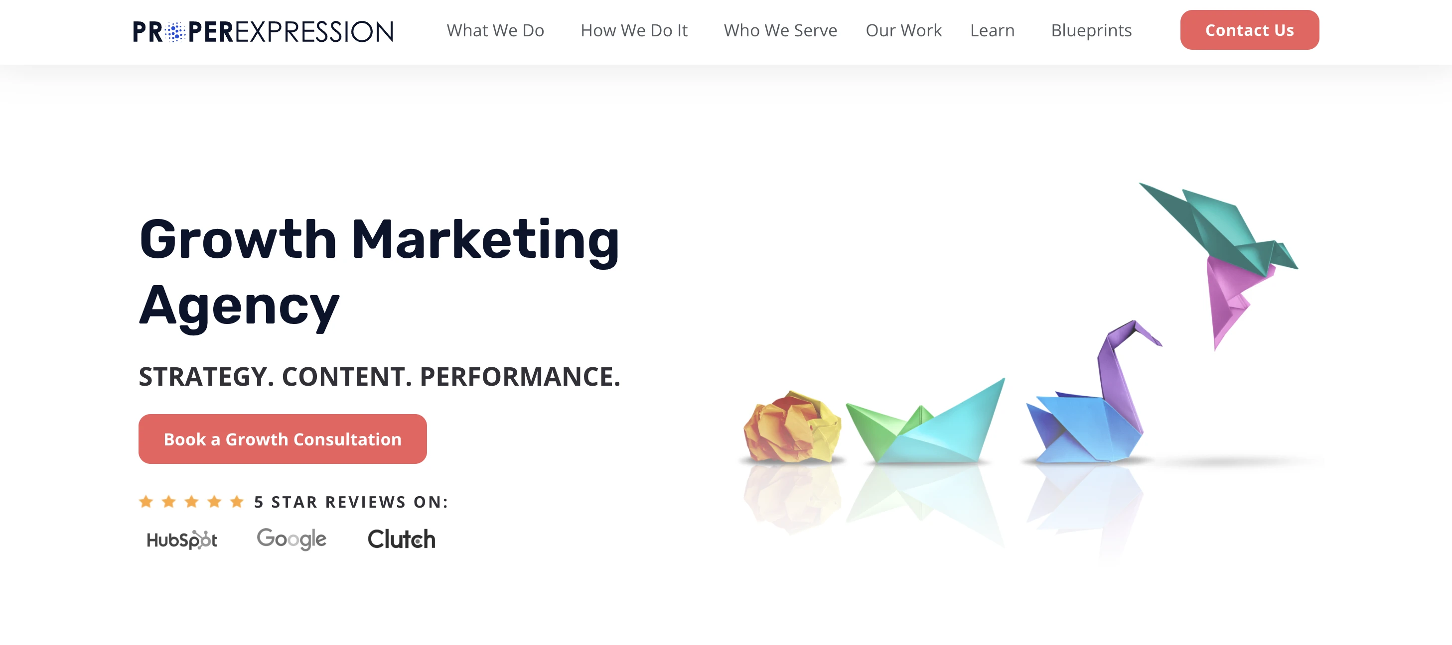 Screenshot of Proper Expression